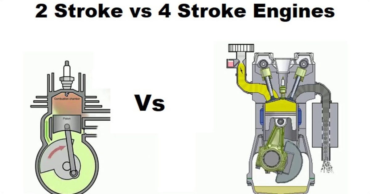 Two-Stroke vs Four-Stroke Engines Explained